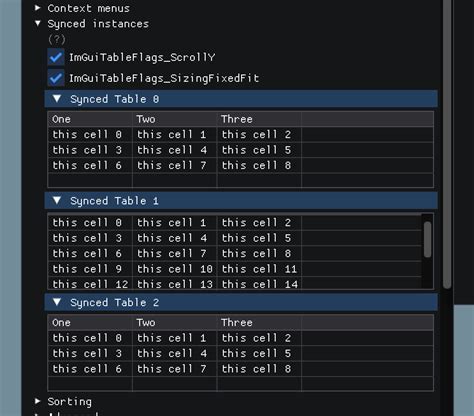<b>Scrollbar</b>: Fixed an issue where <b>scrollbars</b> wouldn't display on the frame following a frame where all child window contents would be culled. . Imgui scrollbar